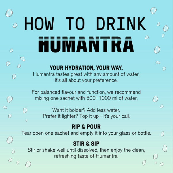 Humantra Berry Pomegranate Electrolyte Powder, 20 Sachets