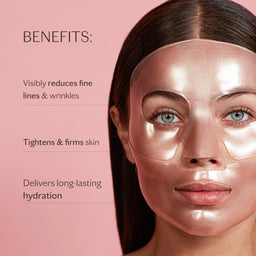 MZ SKIN Bio-Placenta Peptide Reviving Hydrogel Face Mask Sachet (Single)