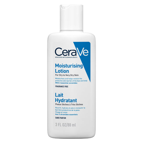 CeraVe Travel Size Moisturising Lotion for Dry Skin 88ml