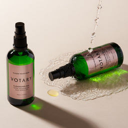 VOTARY Cleansing Oil - Rose Geranium & Apricot