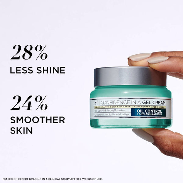 iT Cosmetics Confidence in a Gel Cream Oil Control Moisturiser 60ml