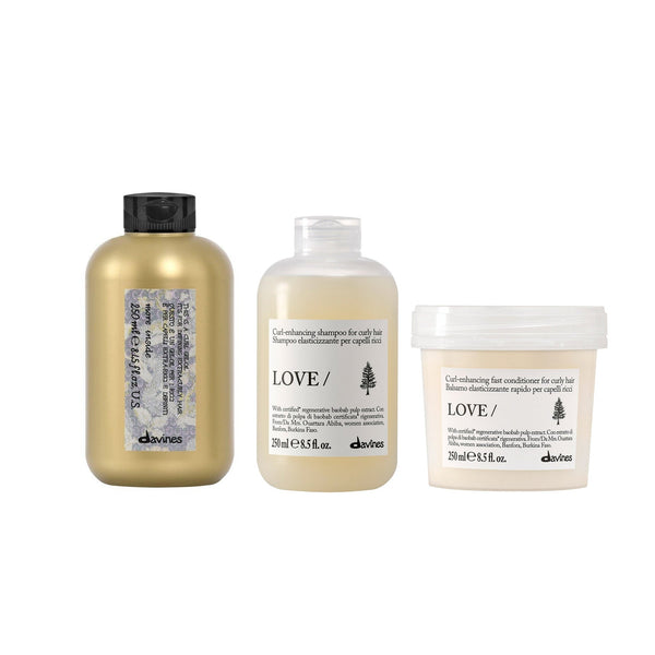  Davines LOVE CURL Perfect Curls Trio 