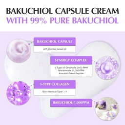 Eqqualberry Deep Cera Bakuchiol Plumping Capsule Cream 50ml