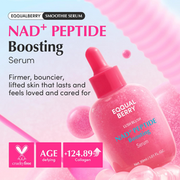 Eqqualberry Lush Blush NAD+ Peptide Boosting Serum 30ml