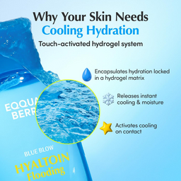 Eqqualberry Blue Blow Hyaltoin Flooding Toner 150ml