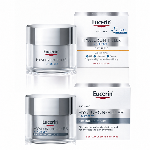 Eucerin Hyaluron-Filler Day and Night Cream Bundle