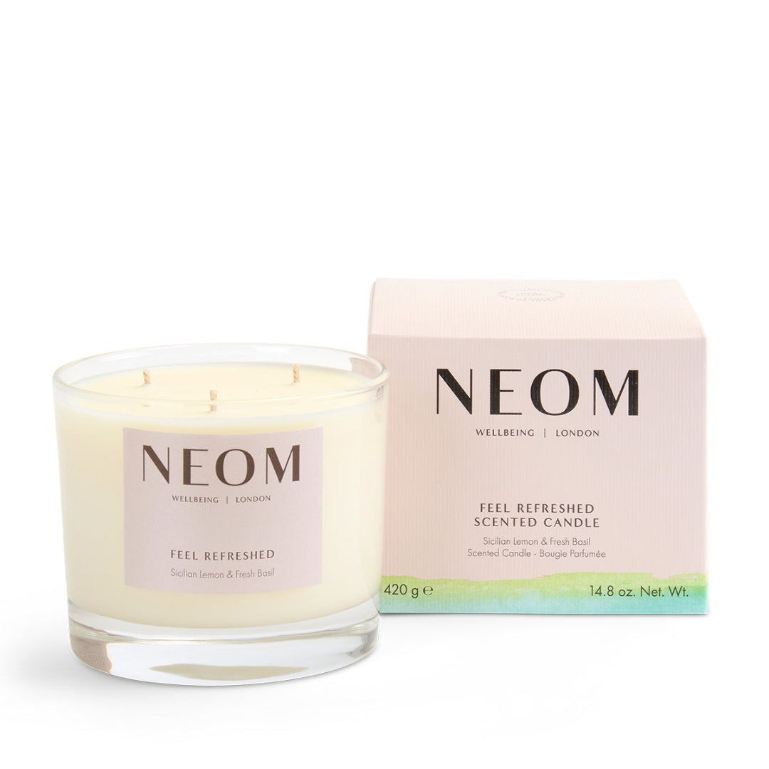 NEOM Feel Refreshed Scented Candle (3 Wicks)