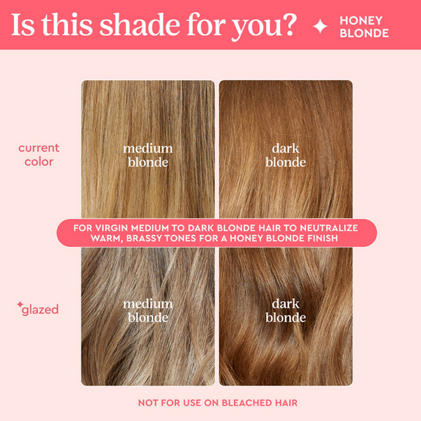 Glaze Supergloss Color Conditioning Hair Gloss Honey Blonde For Instant Shine 190ml
