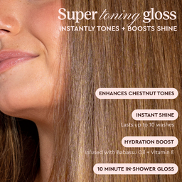 Glaze Supergloss Clear Conditioning Hair Gloss Cocoa Lights For Instant Shine 190ml