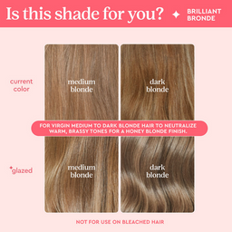 Glaze Supergloss Color Conditioning Hair Gloss Brilliant Bronde For Instant Shine 190ml