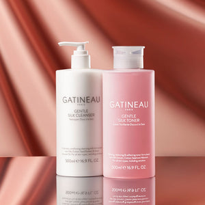 Gatineau Gentle Silk Cleanser and Toner Duo 500ml