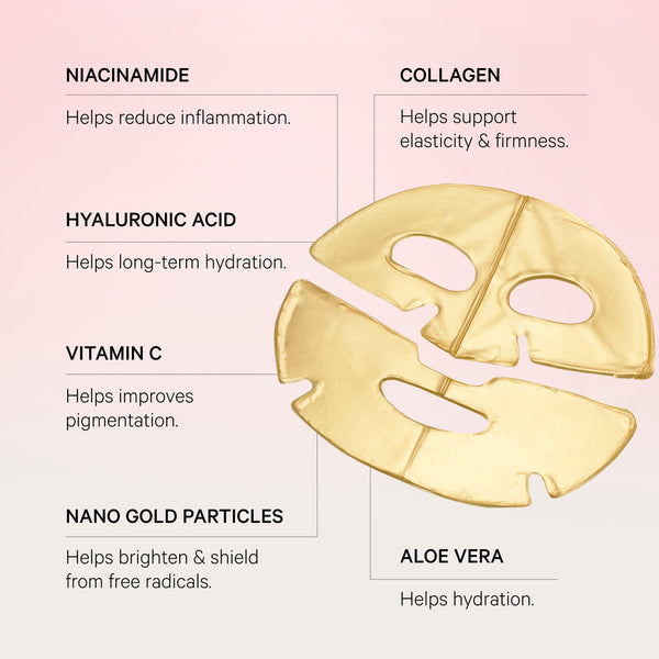 MZ SKIN Hydra-Lift Golden Treatment Face Mask