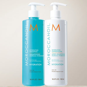 Moroccanoil Hydrating Shampoo & Conditioner 500ml Twinpack