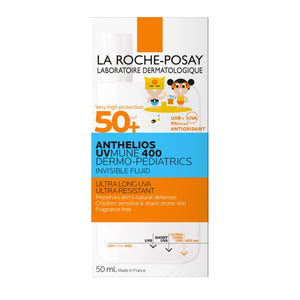 La Roche-Posay Anthelios UVMune 400 Dermo-Pediatrics Ultra Light Invisible Fluid SPF50+ For Children’s Sensitive & Atopy-Prone Skin