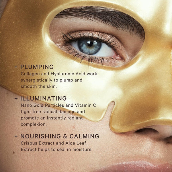 MZ SKIN Hydra-Lift Gold Face Mask 5 x Masks