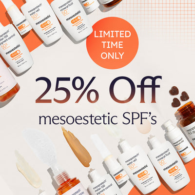 25% Off mesoestetic SPF's