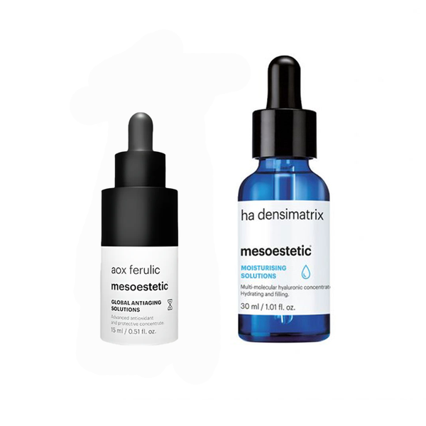 mesoestetic AOX Ferulic and HA Densimatrix Duo