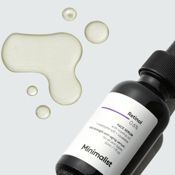 Minimalist Retinol 0.6% Face Serum - Short Dated (Worth £13)
