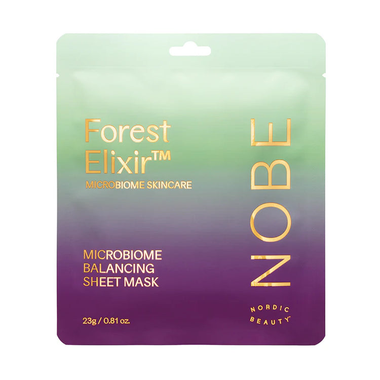 Freebie: NOBE Forest Elixir Microbiome Balancing Sheet Mask 1pc