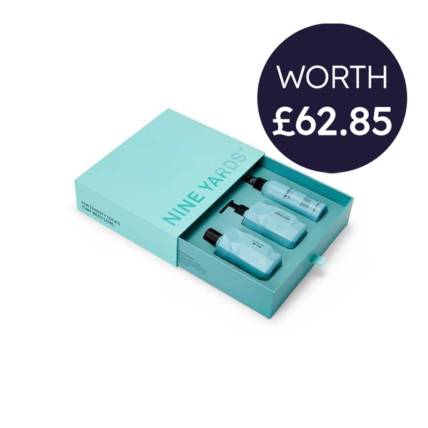 Nine Yards Moisture Trio (Worth £62.85)