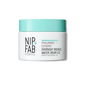 Nip+Fab Hyalutonic Fix Extreme4 Overnight Bounce Water Cream 2% 50ml tub