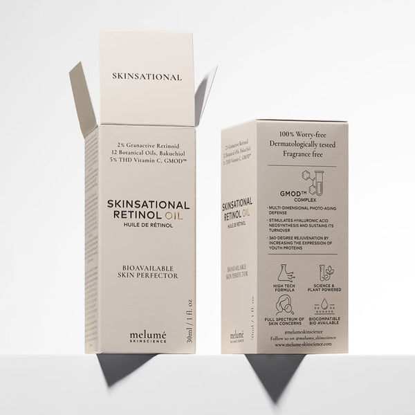 Melumé Skinscience Skinsational Retinol Oil