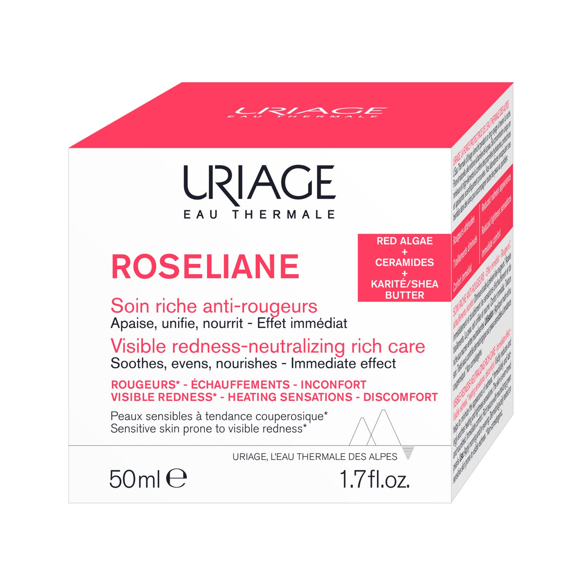 Uriage Roseliane Visible Redness-Neutralizing Rich Care 50ml