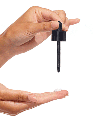Bondi Sands Self Tan Drops Dark applied to a hand