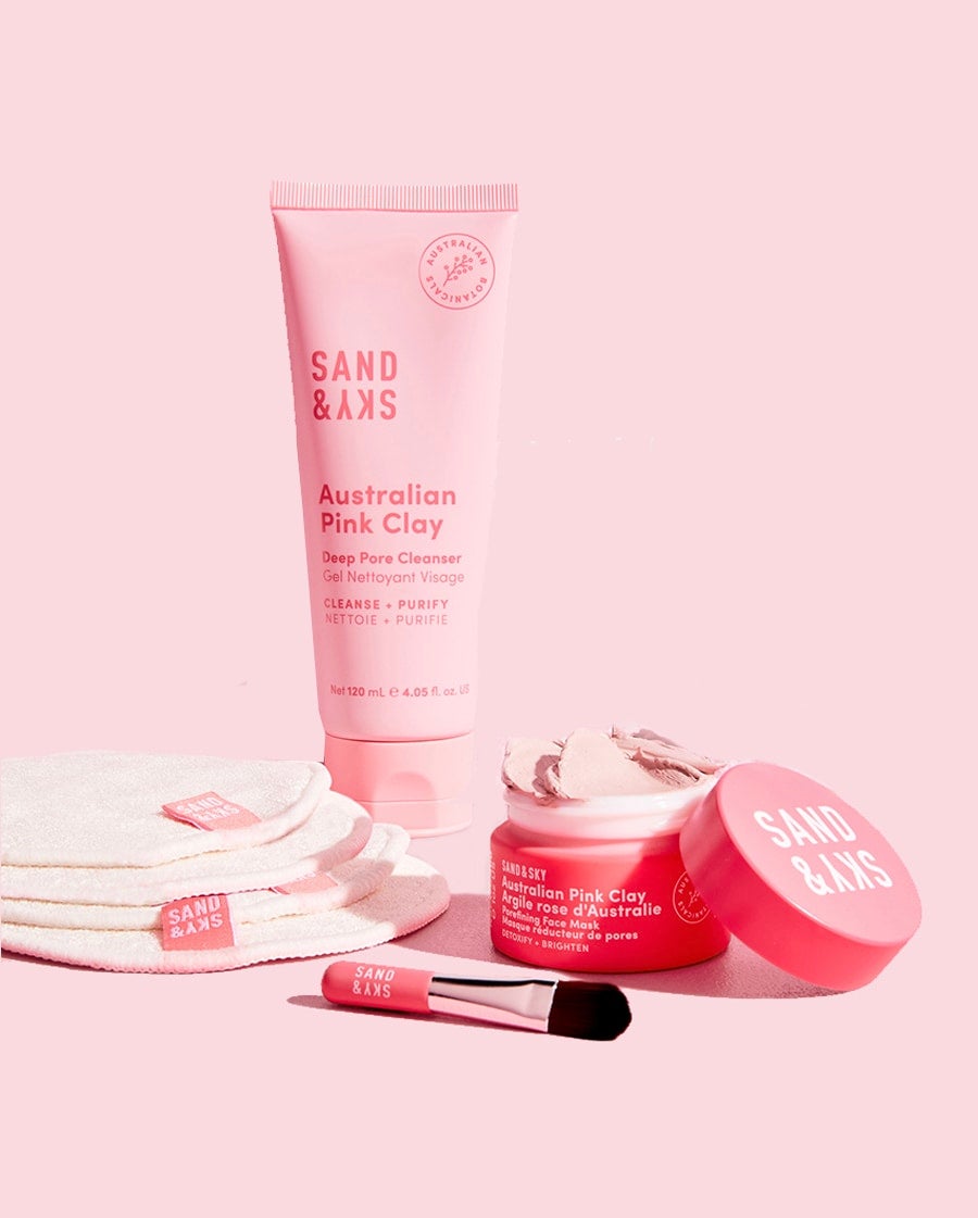 Range of Sand and Sky products