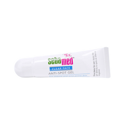 Tube of Sebamed Clear Face Anti-Spot Gel on a white background