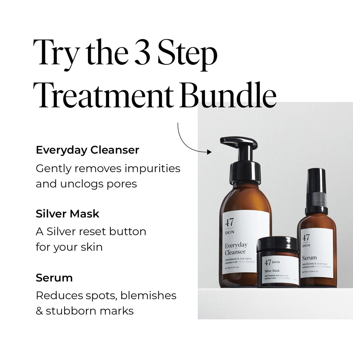 47 Skin Anti-Blemish and Scar Repair Serum 15ml