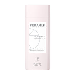 Kerasilk conditioner bottle on a white background