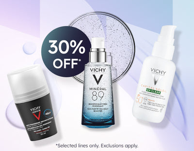 Up to 30% Vichy!
