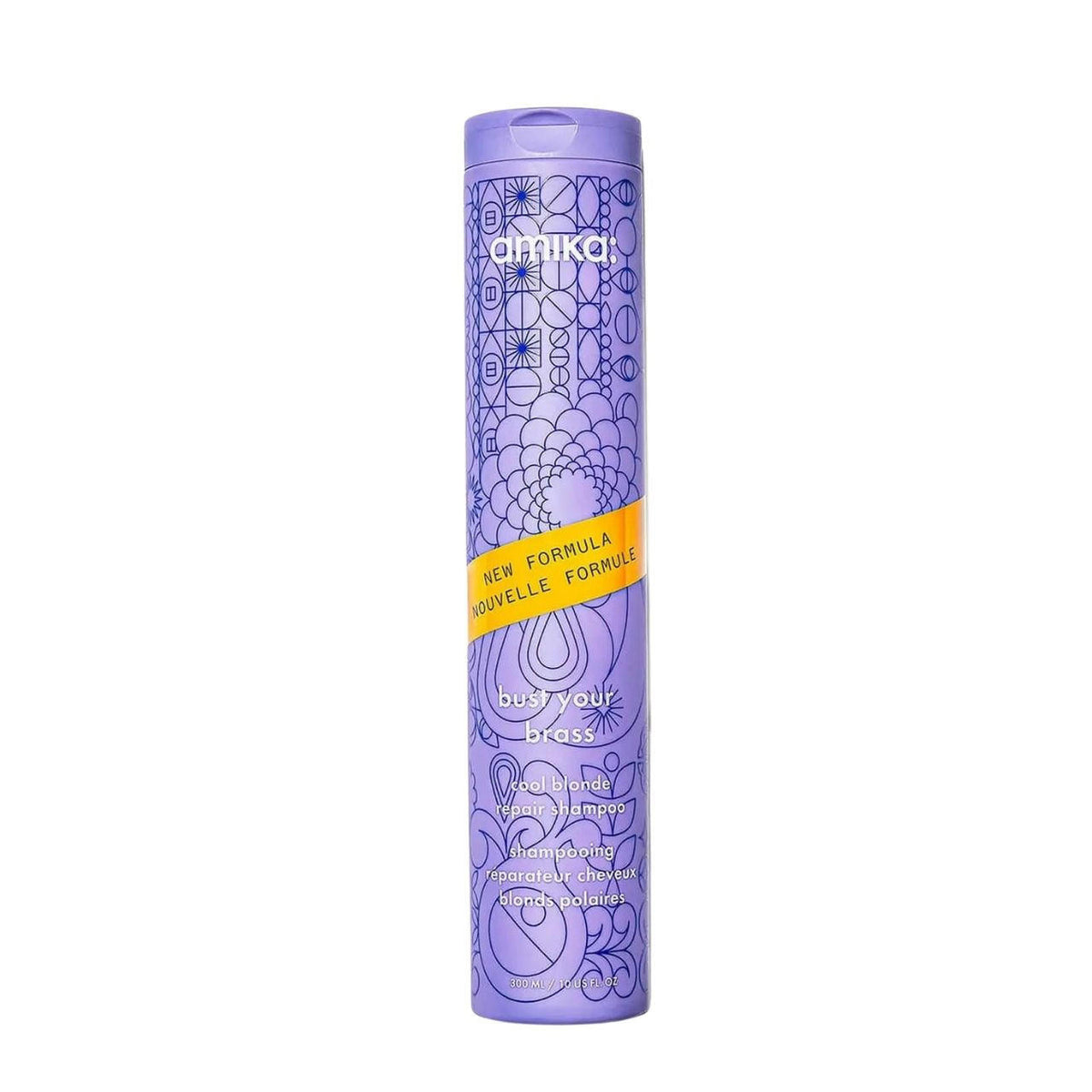 Amika Bust Your Brass Cool Blonde Repair Shampoo 275ml