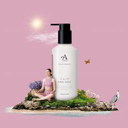 ARRAN Calm Lavender & Chamomile Natural Body Wash