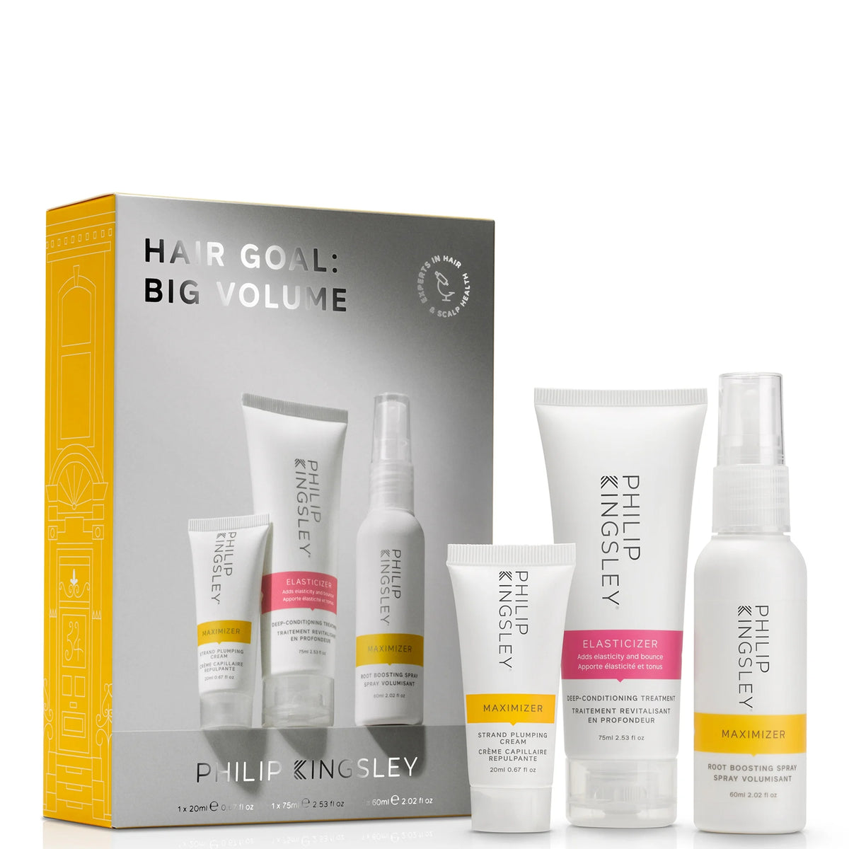 Philip Kingsley Hair Goal: Big Volume Gift Set (Worth £48.50)