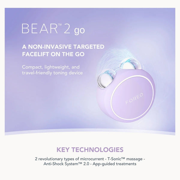 FOREO BEAR 2 go Lavender