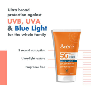 Avène Intense Protect 50+ Sun Cream for Very Sensitive Skin 150ml