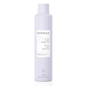 Kerastilk hair spray bottle on a white background