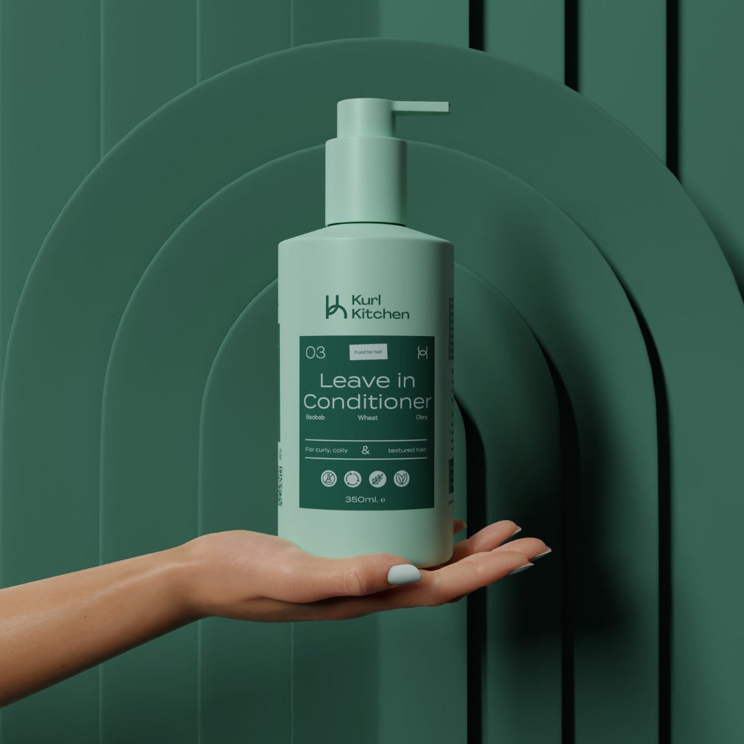 Kurl Kitchen Okra and Baobab Leave-in Conditioner 350ml