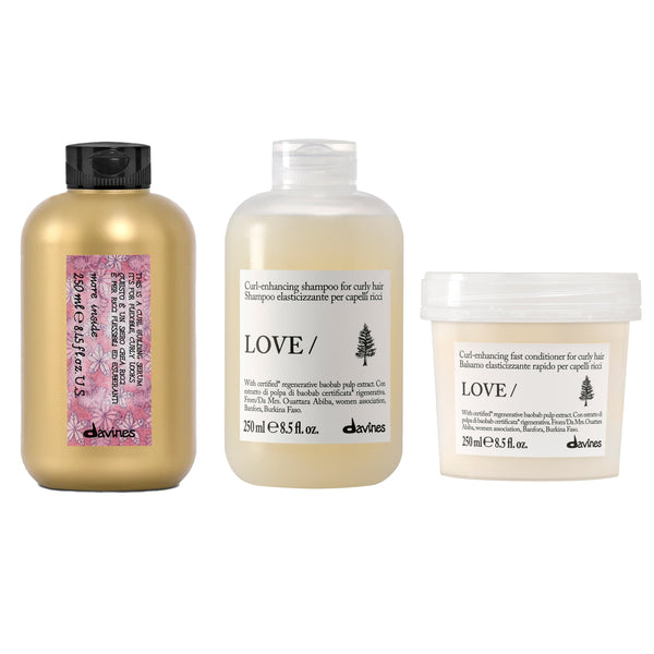  Davines LOVE Curl Ultimate Trio 