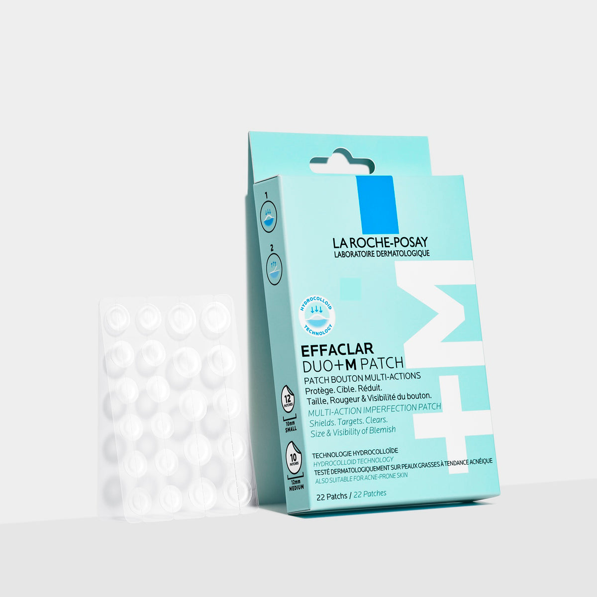 La Roche-Posay Effaclar Duo+M Patch, Multi-Action Imperfection Patch for Breakout-Prone Skin with Hydrocolloid Technology