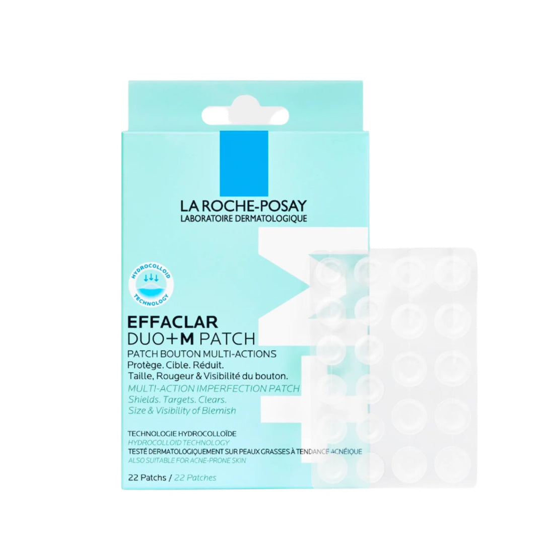 La Roche-Posay Effaclar Duo+M Patch, Multi-Action Imperfection Patch for Breakout-Prone Skin with Hydrocolloid Technology