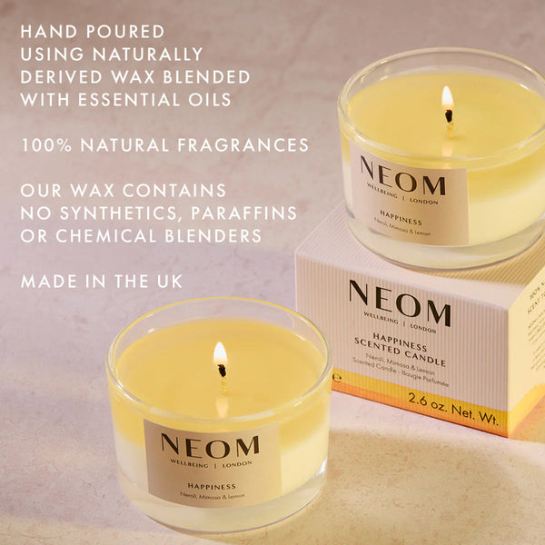 NEOM Wellbeing Candle Trio