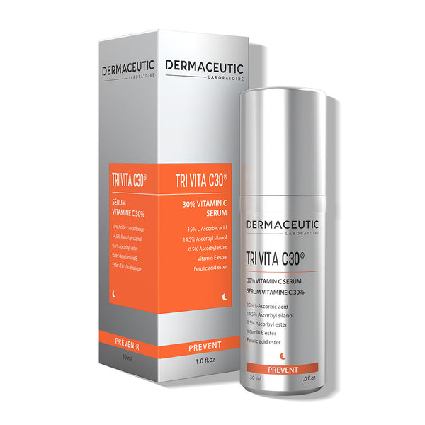 Dermaceutic Tri Vita C30 bottle and packaging