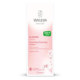 Pink Weleda Almond Cleansing Lotion box