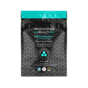 INGENIOUS Beauty Ultimate Collagen Second Generation 90 Capsules Pouch
