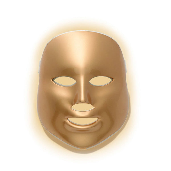 MZ SKIN Light Therapy Golden Facial Treatment Device (UK Plug)