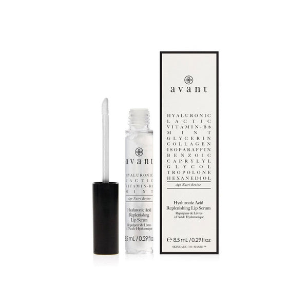 Avant Skincare Hyaluronic Acid Replenishing Lip Serum and packaging