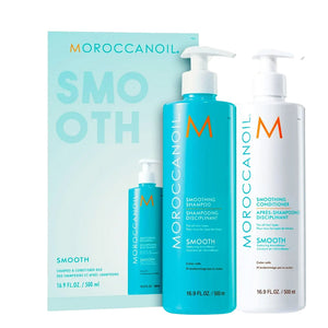 Moroccanoil Smoothing Shampoo & Conditioner 500ml Twinpack